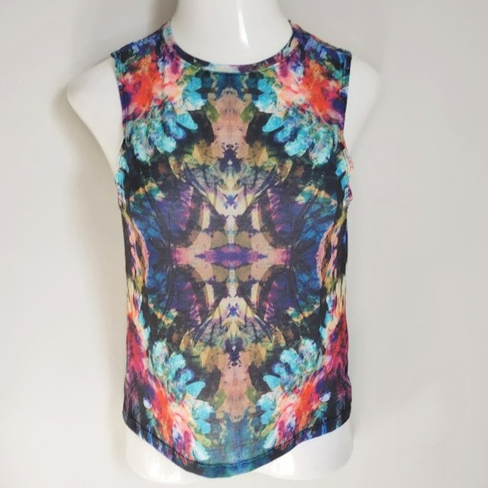 TopShop Workshop Tie Dye Tank Top NWT Small